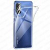 Funda carcasa para Xiaomi Redmi Note 10 5G Gel TPU Liso 100% Transparente