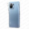 Funda carcasa para Xiaomi Mi 11 Lite Gel TPU Liso 100% Transparente