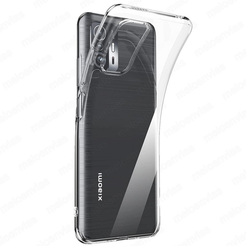 Funda carcasa para Xiaomi 11T Gel TPU Liso 100% Transparente
