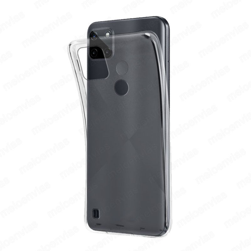 Funda carcasa para Realme C21Y / C25Y Gel TPU Liso 100% Transparente