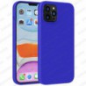 Funda carcasa para iPhone 12 Pro max Gel TPU Liso mate Color Azul
