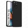 Funda carcasa para Xioami Poco X4 Pro 5G Gel TPU Liso mate Color Negro