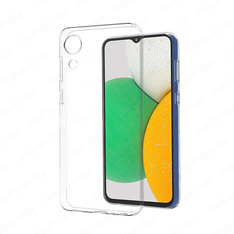 Funda carcasa para Samsung Galaxy A03 Core Gel TPU Liso 100% Transparente