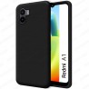 Funda carcasa para Xiaomi Redmi A1 / A2 Gel TPU Liso mate Color Negro