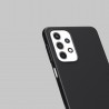 Funda carcasa para Samsung Galaxy A53 5G Gel TPU Liso mate Color Negro