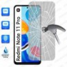Pack 2 Unidades Cristal Templado Protector Pantalla Para Xiaomi Redmi Note 11 Pro Vidrio Transparente