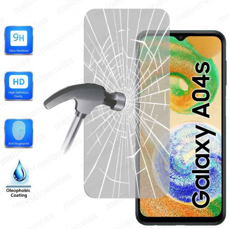 Cristal Templado Protector Pantalla Para Samsung Galaxy A04s Vidrio 100% Transparente