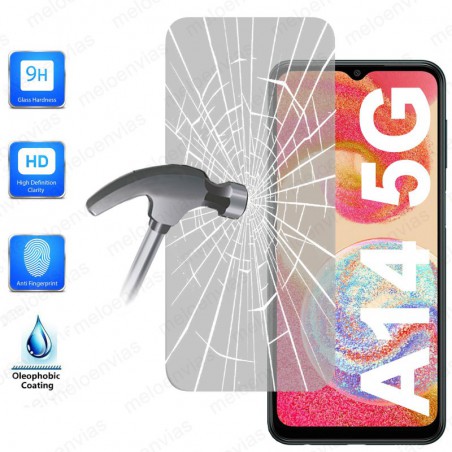 Cristal Templado Protector Pantalla Para Samsung Galaxy A14 5G Vidrio 100% Transparente