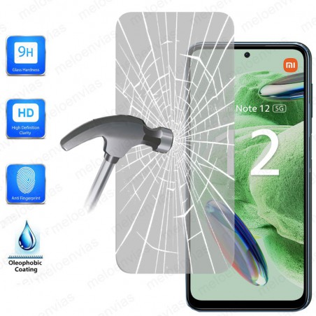 Cristal Templado Protector Pantalla Para Xiaomi Redmi Note 12 5G Vidrio 100% Transparente