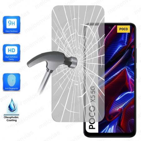 Cristal Templado Protector Pantalla Para Xiaomi Poco X5 5G Vidrio 100% Transparente