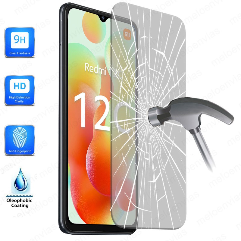 Cristal Templado Protector Pantalla Para Xiaomi Redmi 12C Vidrio 100% Transparente