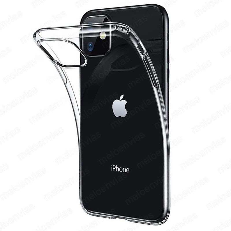 Funda Carcasa Apple iPhone 15 6.1 Silicona Gel TPU Liso 100% Transparente