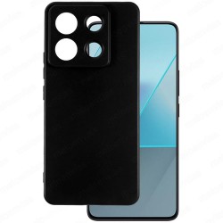 Funda Carcasa Xiaomi Redmi Note 13 5G Silicona Gel TPU Liso Mate Color Negro