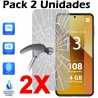 Pack 2 Unidades Cristal Templado Protector Pantalla Para Xiaomi Redmi Note 13 5G Vidrio 100% Transparente