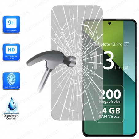Cristal Templado Protector Pantalla Para Xiaomi Redmi Note 13 Pro 5G Vidrio 100% Transparente