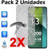 Pack 2 Unidades Cristal Templado Protector Pantalla Para Xiaomi Redmi Note 13 Pro 5G Vidrio 100% Transparente
