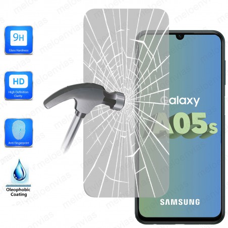 Cristal Templado Protector Pantalla Para Samsung Galaxy A05s Vidrio 100% Transparente