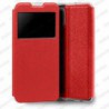 Funda Xiaomi Redmi A2 Carcasa Estuche Tipo Libro Con Tapa y Ventana Color Rojo