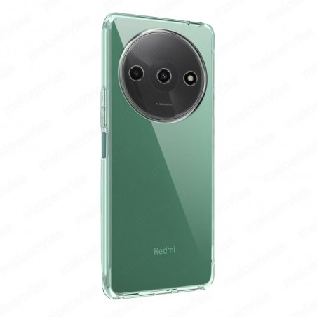Funda Xiaomi Redmi A3 Carcasa Forro Silicona Gel TPU Flexible Liso Mate Color 100% Transparente
