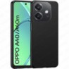 Funda Oppo A40 / A40m Carcasa Forro Silicona Gel TPU Flexible Liso Mate Color Negro