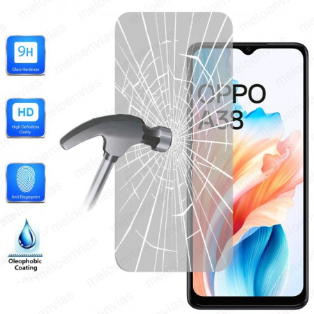 Cristal Templado Protector Pantalla Para Oppo A38 Vidrio 100% Transparente