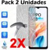 Pack 2 Unidades Cristal Templado Protector Pantalla Para Oppo A38 Vidrio 100% Transparente