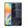 Funda Oppo A98 5G Carcasa Forro Silicona Gel TPU Flexible Liso Mate Color 100% Transparente