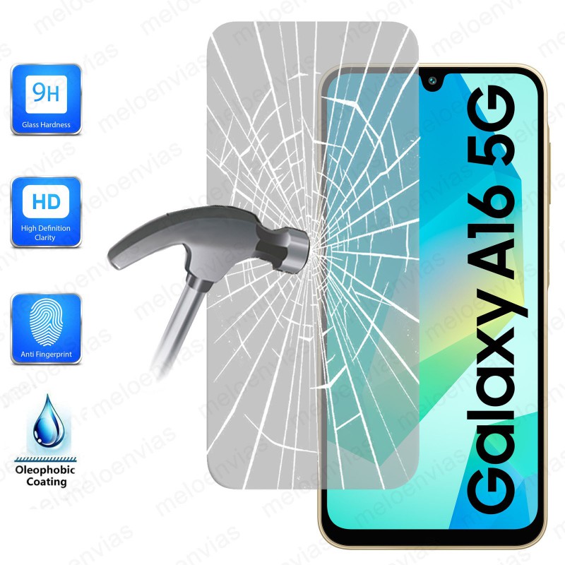 Cristal Templado Protector Pantalla Para Samsung Galaxy A16 4G / 5G Vidrio 100% Transparente