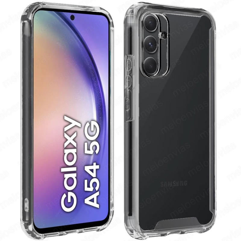 Funda Para Samsung Galaxy A54 5G Carcasa Antigolpes Shockproof Bordes Esquinas Reforzadas Transparente Calidad Premium