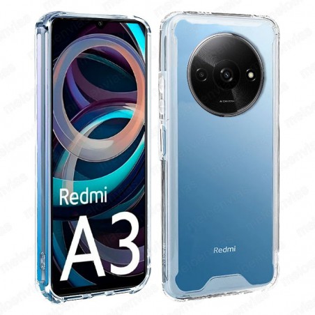 Funda Para Xiaomi Redmi A3 Carcasa Antigolpes Shockproof Bordes Esquinas Reforzadas Transparente Calidad Premium