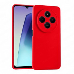 Funda para Xiaomi Poco C75 3D Cubre Cámara Rojo