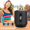 Altavoz Bluetooth Inalámbrico Portatil IPX7 Impermeable TG129 Recargable, Radio, USB Tipo C, TF CARD, MicroSD