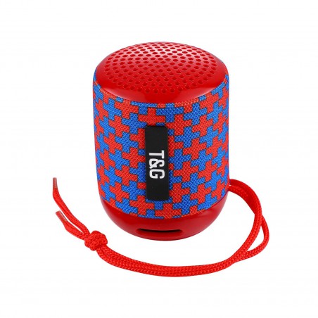 Altavoz Bluetooth Inalámbrico Portatil IPX7 Impermeable TG129 Recargable, Radio, USB Tipo C, TF CARD, MicroSD