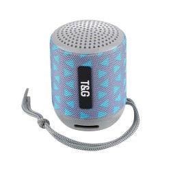 Altavoz Bluetooth Inalámbrico Portatil IPX7 Impermeable TG129 Recargable, Radio, USB Tipo C, TF CARD, MicroSD
