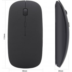 Ratón inalámbrico sin cable – Diseño ultrafino y ergonómico USB para Ordenador Portatil