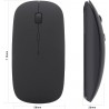Ratón inalámbrico sin cable – Diseño ultrafino y ergonómico USB para Ordenador Portatil