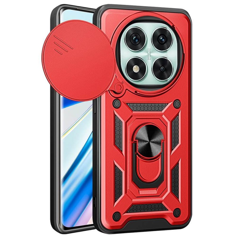 Funda para Xiaomi Poco X7 5G Armadura Antigolpe, Resistente y con Tapa Deslizante para la Cámara.