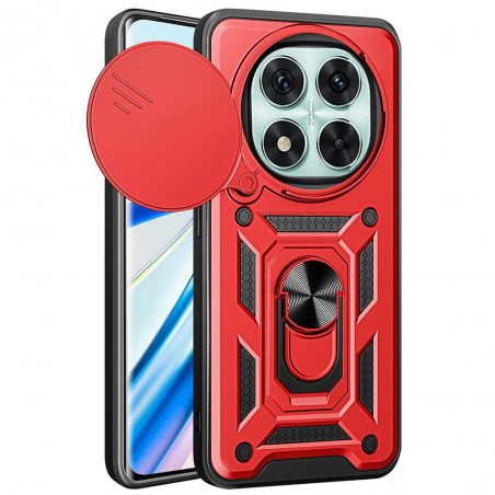 Funda para Xiaomi Poco X7 5G Armadura Antigolpe, Resistente y con Tapa Deslizante para la Cámara.