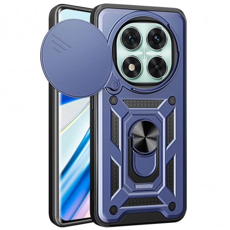 Funda para Xiaomi Poco X7 5G Armadura Antigolpe, Resistente y con Tapa Deslizante para la Cámara.