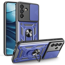 Funda para Samsung Galaxy A56 5G Armadura Antigolpe, Resistente y con Tapa Deslizante para la Cámara.