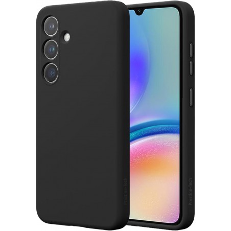 Funda Samsung Galaxy A05s de Silicona Líquida Negra | Alta Calidad con Forro de Microfibra