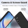 Funda Samsung Galaxy A05s de Silicona Líquida Negra | Alta Calidad con Forro de Microfibra