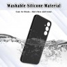 Funda Samsung Galaxy A05s de Silicona Líquida Negra | Alta Calidad con Forro de Microfibra