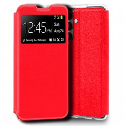 Funda para Samsung Galaxy A16 4G / 5G Libro Estuche con Tapa Funcion Soporte Ventana Cierre Iman Color Negro