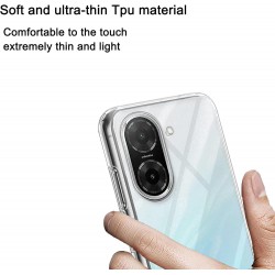 Funda para Xiaomi Redmi A5 de Silicona Transparente, Protección Elegante y Ligera