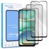 3x Protector pantalla cristal templado completo 5D Xiaomi Redmi 14C Full Glue