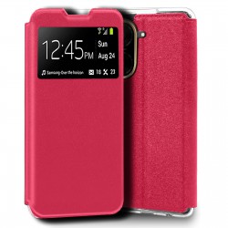 Funda para Xiaomi Redmi A5 Libro Estuche con Tapa Funcion Soporte Ventana Cierre Iman Color Negro