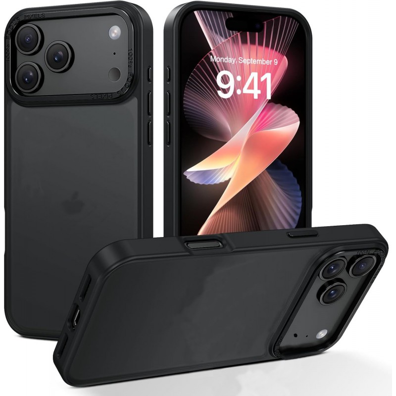 Funda mate rígida translucida para iPhone 17 Pro