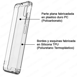 Funda antigolpe para Xiaomi Redmi 15C transparente, forro protector para bordes y esquinas, case cover de alta calidad