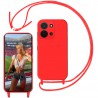 Funda para Xiaomi Redmi 15C Manos Libres TPU con Cuerda para Colgar, Cordón Ajustable